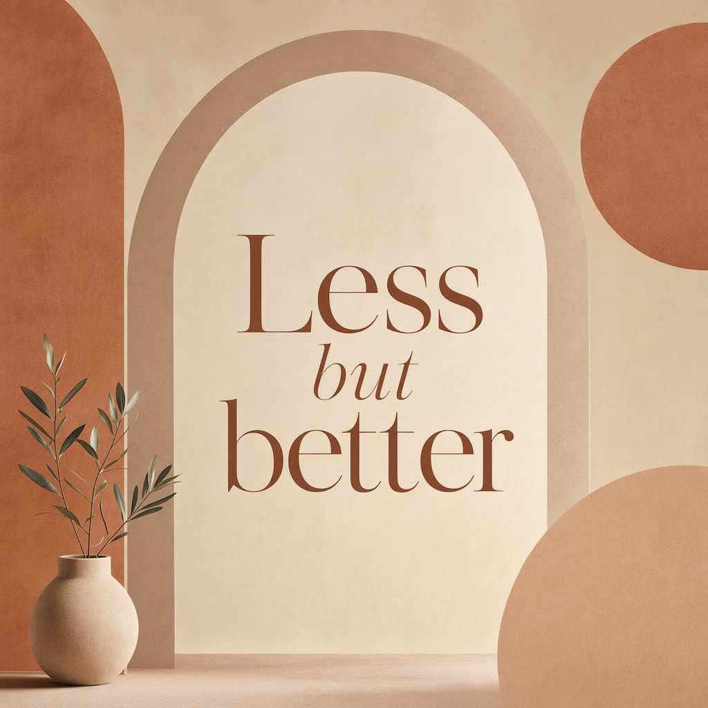 Quote Card 13 — Less But Better