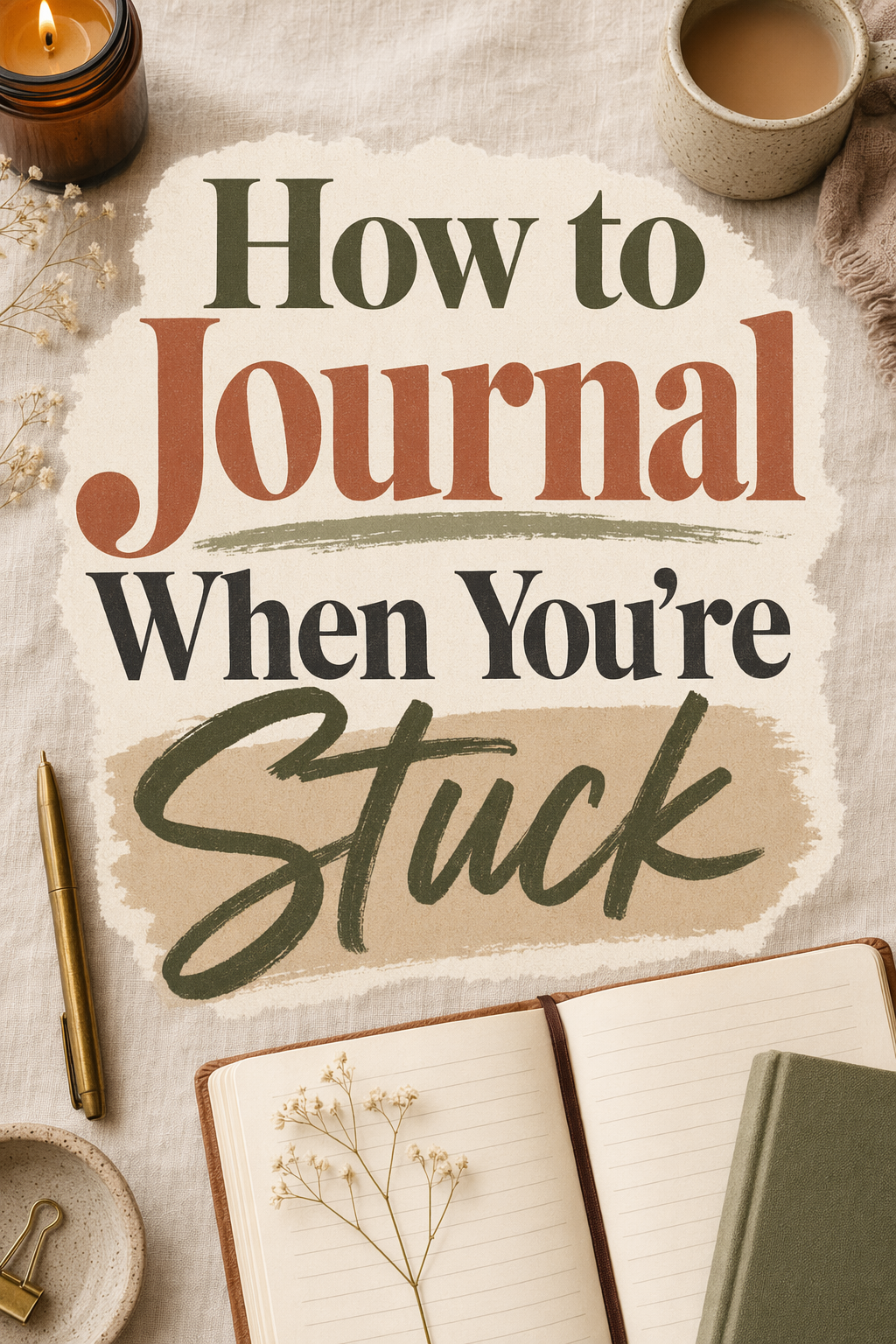 How to Journal When You're Stuck — Journaling Guide