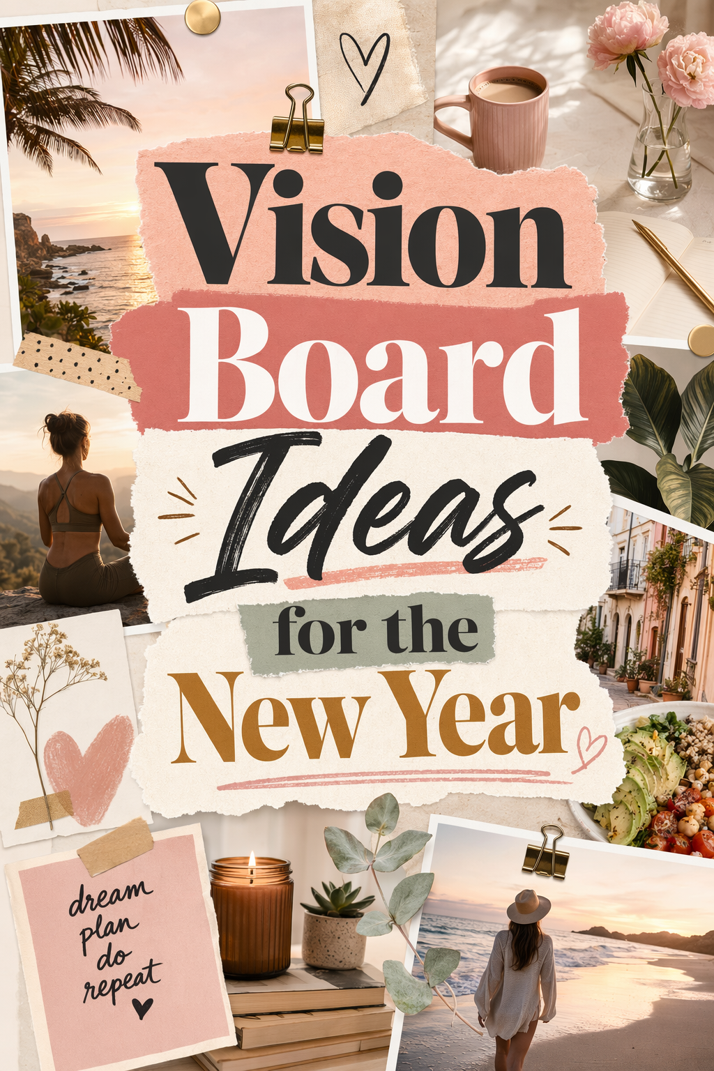 Vision Board Ideas for the New Year — Planning Guide