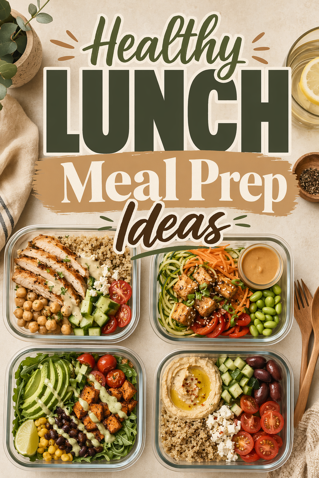 Healthy Lunch Meal Prep Ideas — Meal Prep Guide